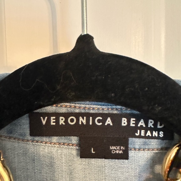Veronica Beard denim button down - Picture 2 of 6